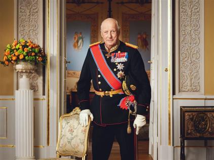 Lenkje til artikkel: Hans Majestet Kong Harald V er død